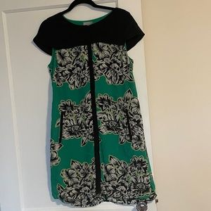 Anthropologie Silk Shift Dress
